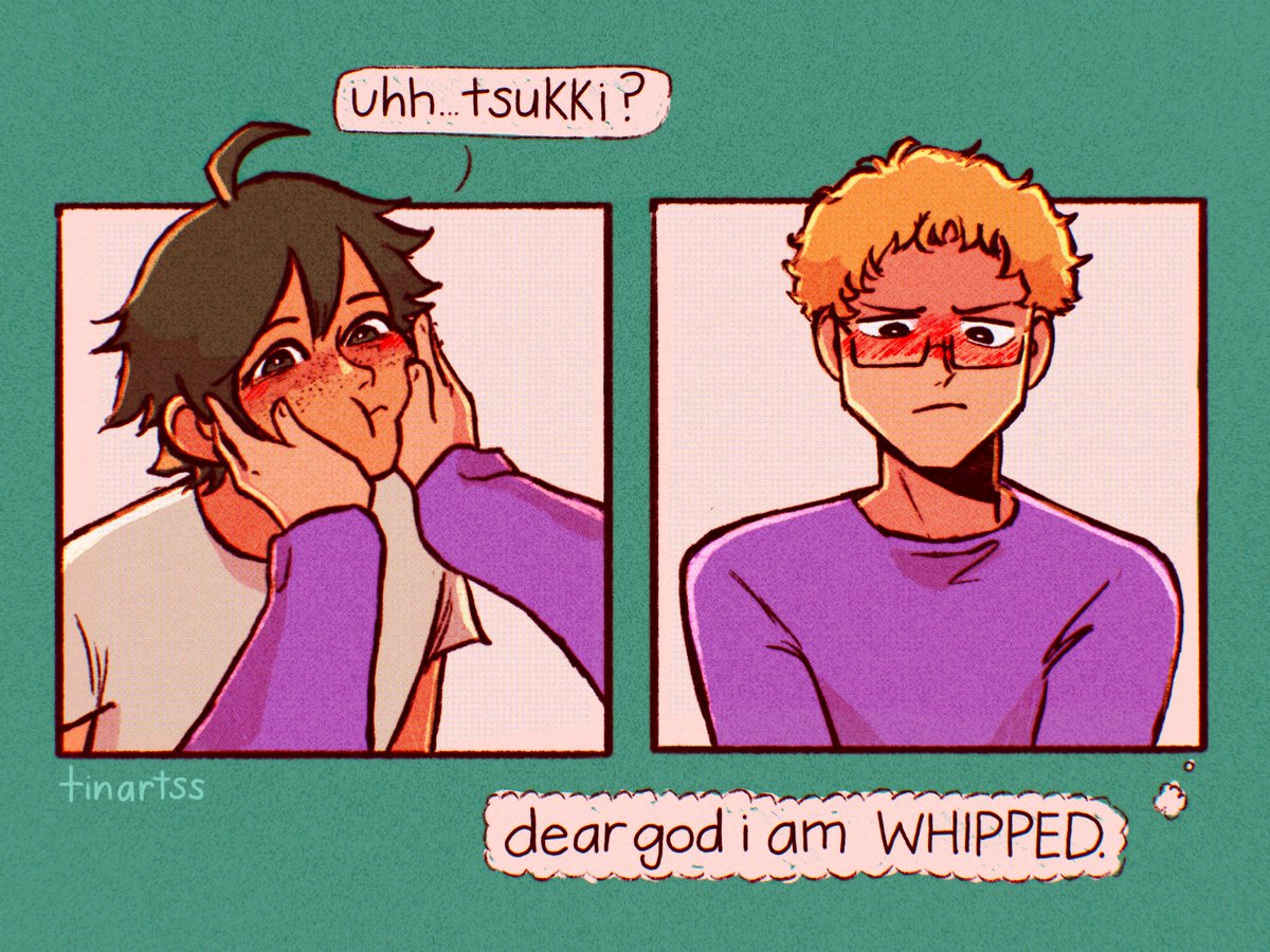 silly moments ✨

(aka the power of tkym possessed my hand for a hot second and here we are)

#haikyuu #tsukkiyama 