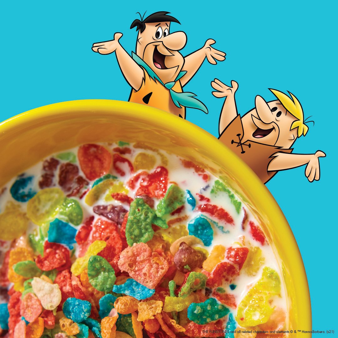 Fruity Pebbles Cereal Bowl