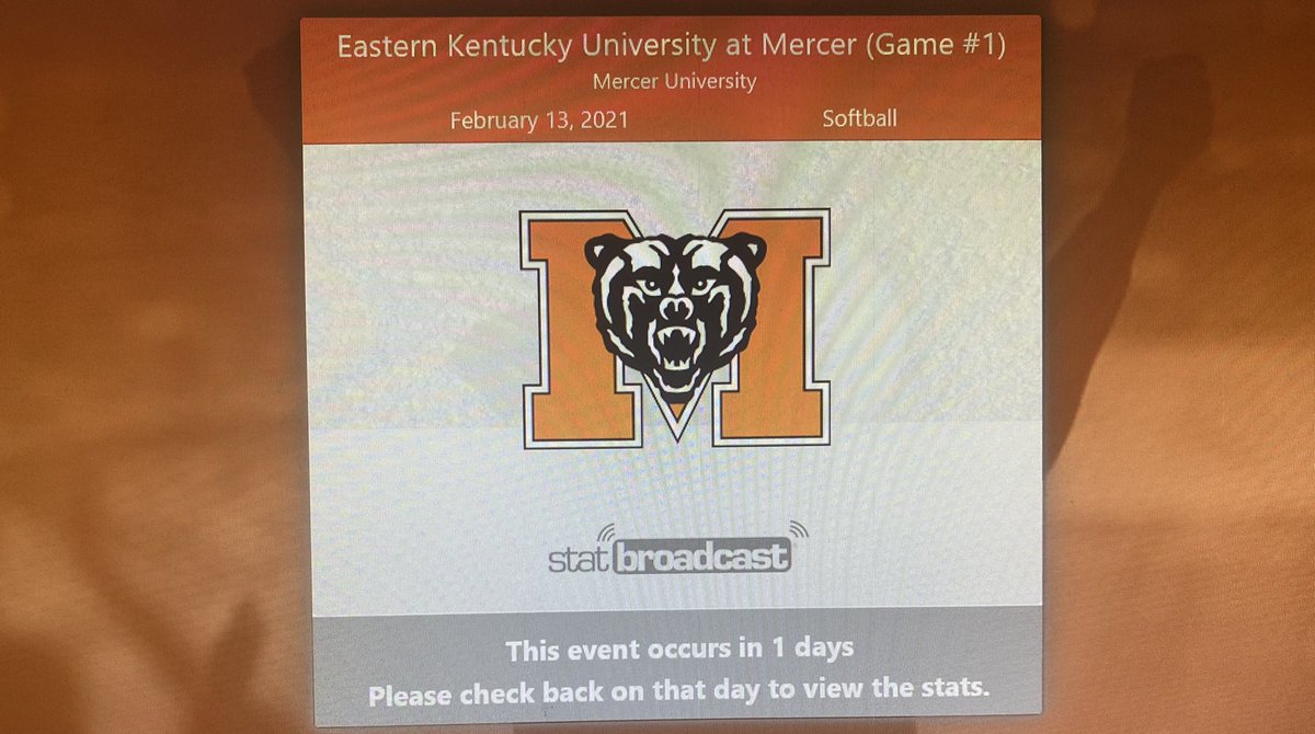 We’re about 24 hours away from <a href="/EKU_Softball/">EKU Softball</a> taking the field in GA for the first time in 11 months! Safe travels and ROLL KERNS!! Is this considered tailgating?