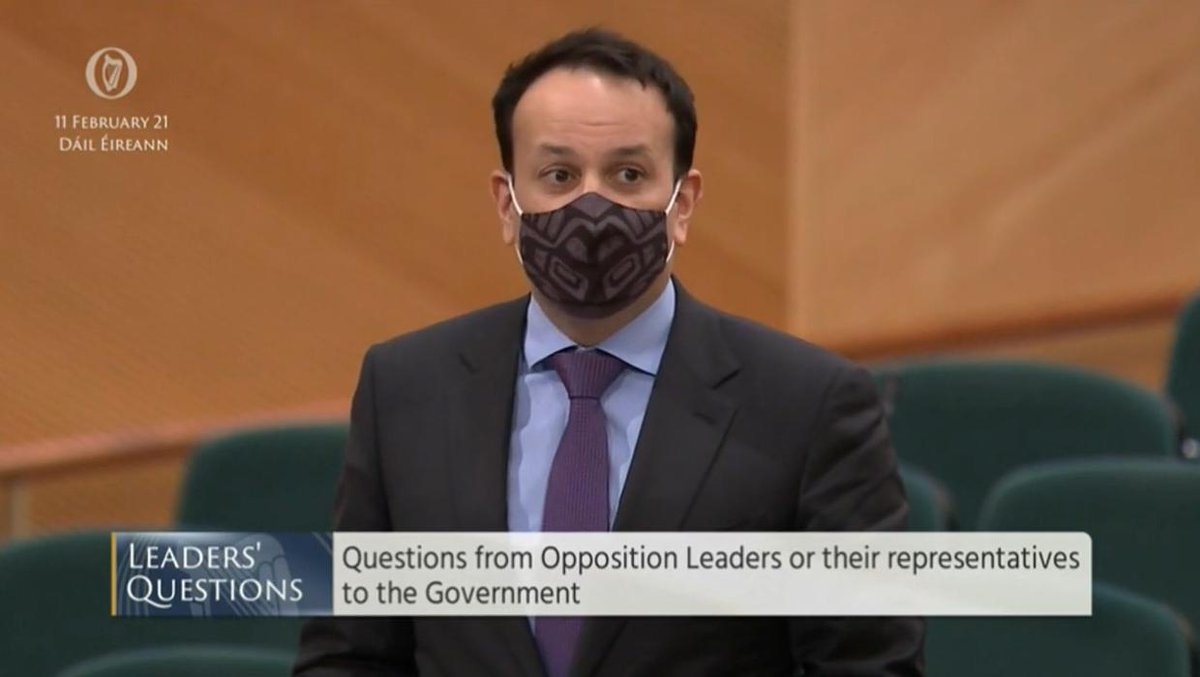 VIDEO Leo Varadkar Majority of people travelling in from overseas don't have Covid