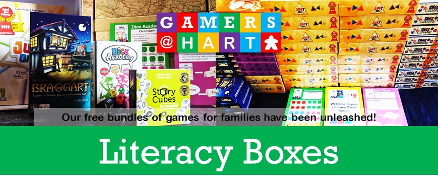 Three #Hartlepool schools have received 10 #literacy bundles already! We'd love to offer more - find out about our project for helping to support literacy during lockdown here gamersathart.co.uk/lockdown-liter…

#lovehartlepool #bgg #boardgames #tabletop #primaryed