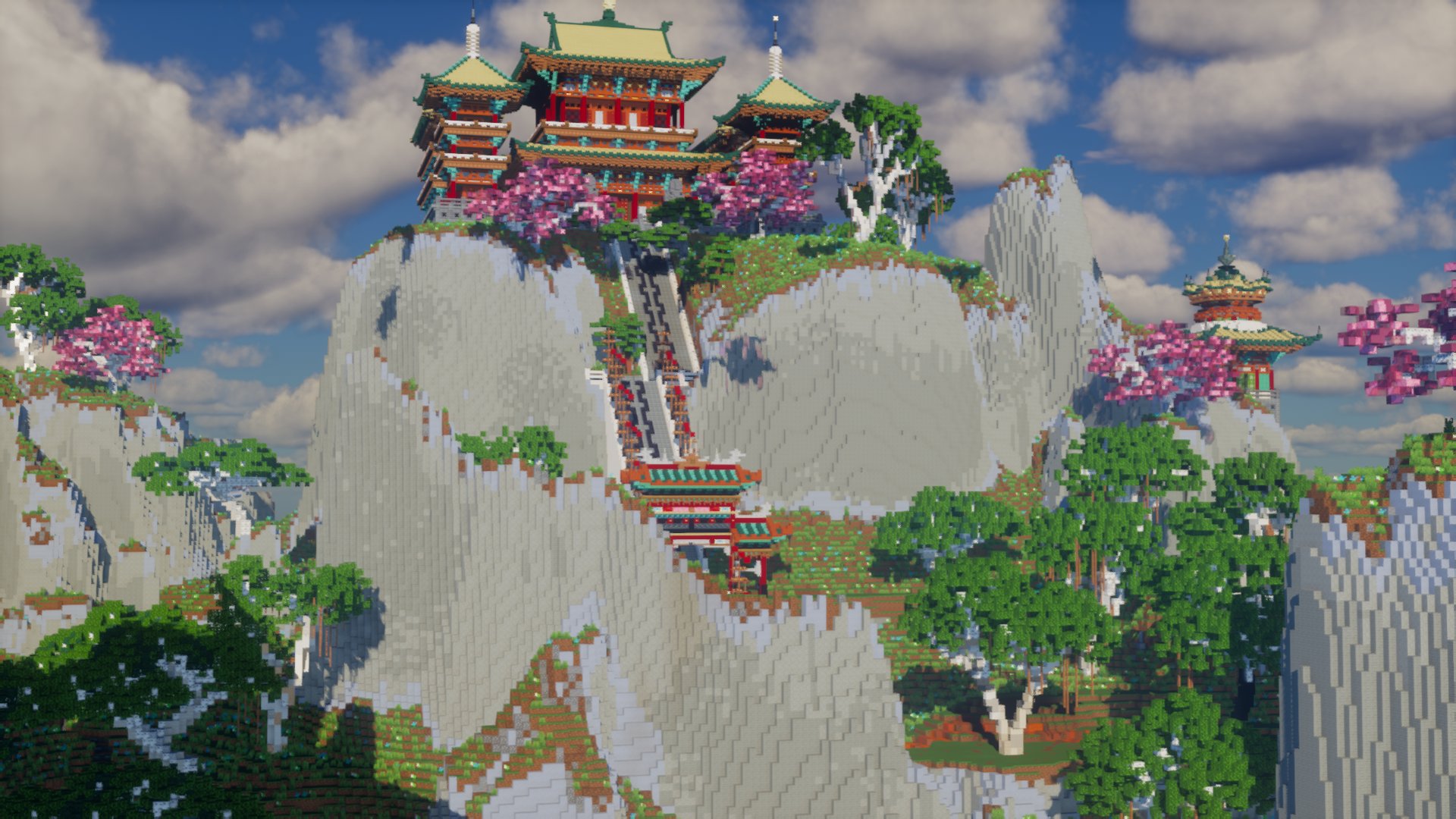 Chinese Fortress Minecraft Map