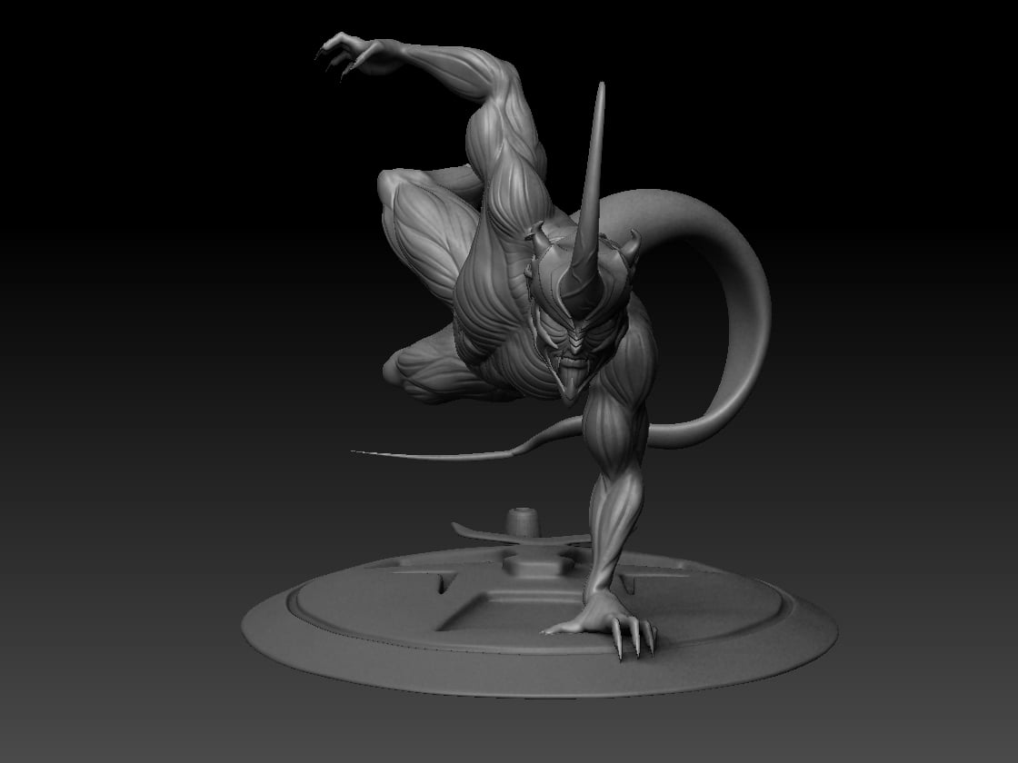 Manchay, also known as "The Beast" is a cold and bloodthirsty supay with superior intelligence. He was considered by Amaru Wiraqucha as his most perfect and beautiful creation.

Print &amp; Play : bit.ly/inkasdownload
#printplay #pnp #tabletopia #boardgame #game #kickstarter