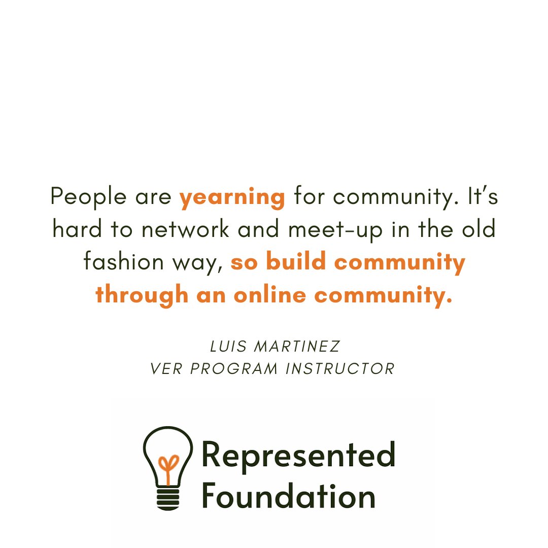 Represented Foundation tweet media