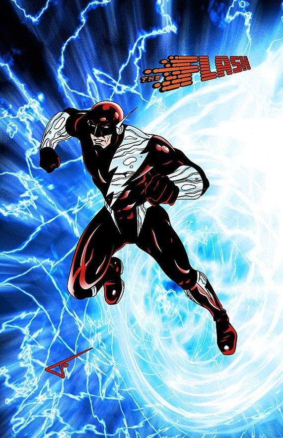 Walter West - Dark FlashHe lived mostly the same life as Wally, only in his timeline he wasn’t able to save Linda Park from her death at the hands of Kobra. Driven mad, he was eventually brought back by an encounter with the main timeline’s Wally and Linda.