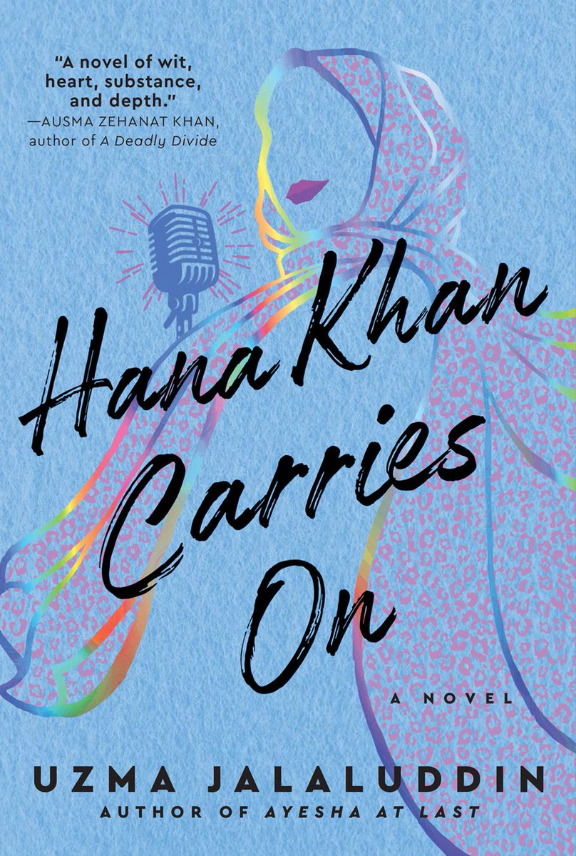 HANA KHAN CARRIES ON by Uzma Jalaluddin  @UzmaWrites (YA Contemporary, out April 6) https://amzn.to/3cWLjel&nbsp;  @HarperCollinsCa