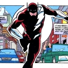 Walter West - Dark FlashHe lived mostly the same life as Wally, only in his timeline he wasn’t able to save Linda Park from her death at the hands of Kobra. Driven mad, he was eventually brought back by an encounter with the main timeline’s Wally and Linda.