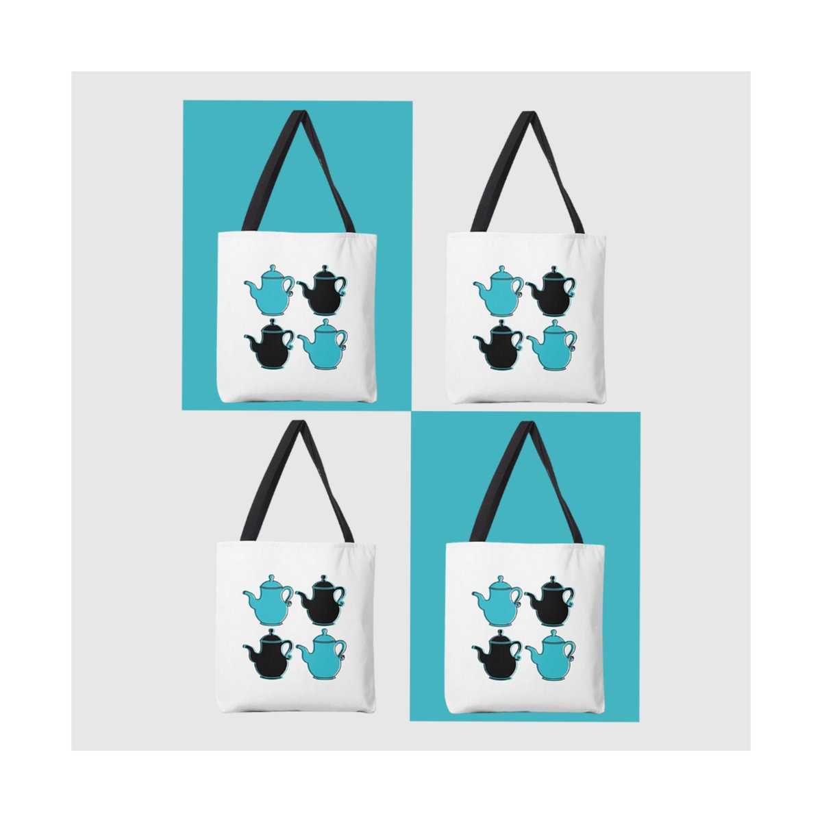 We're ready for the weekend with our "Seeing Double" Teapots tote!👜

There's a sale on all our products today until 6PM EST! Get 15% off on this design and others🎉

teasplaining.threadless.com/designs/teapot…

#Teasplaining #LetUsTeasplain⁠ #tealover #teaaddict #tgif #onlineshopping #fashion #art