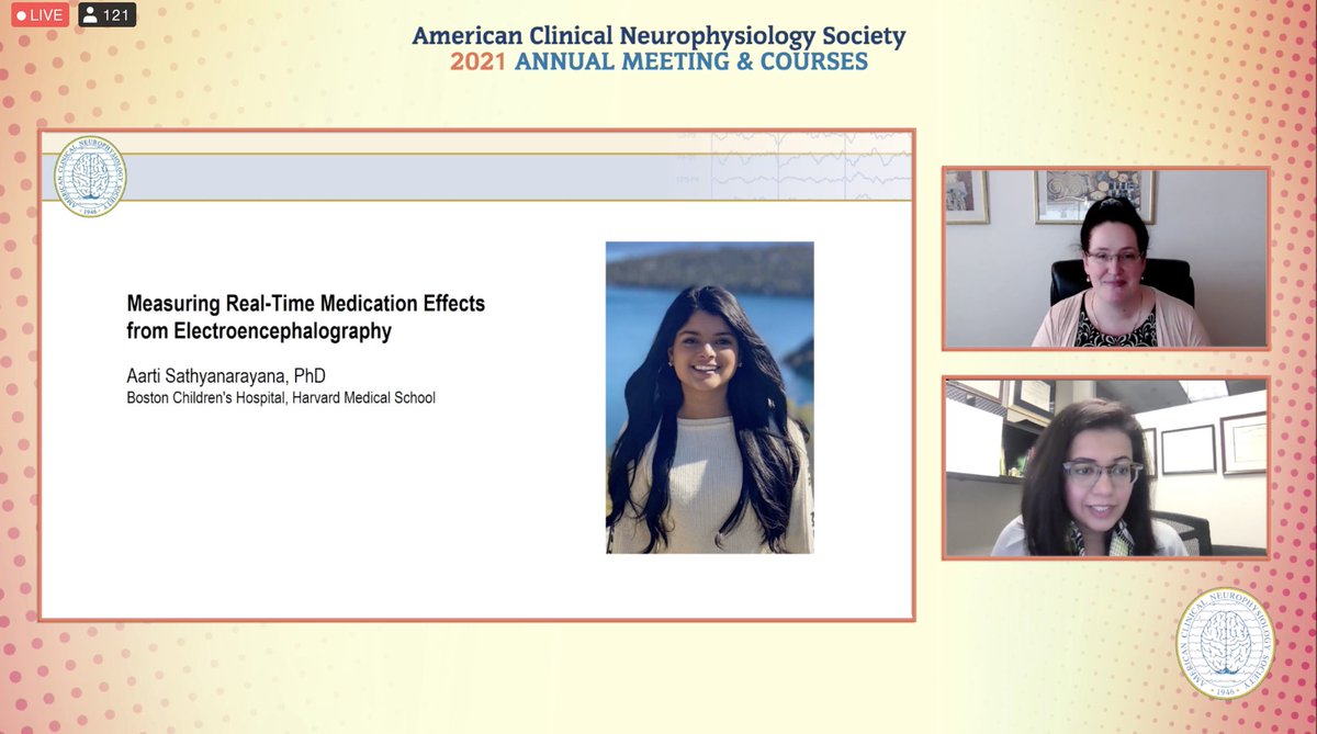Our work at <a href="/Bos_CHIP/">CHIP Informatics</a> on ”Measuring Real-Time Medication Effects from EEG” received a special shoutout thia morning when <a href="/ACNS_org/">ACNS</a> announced the Young Investigator Award winners. Honoured to be selected for this award!