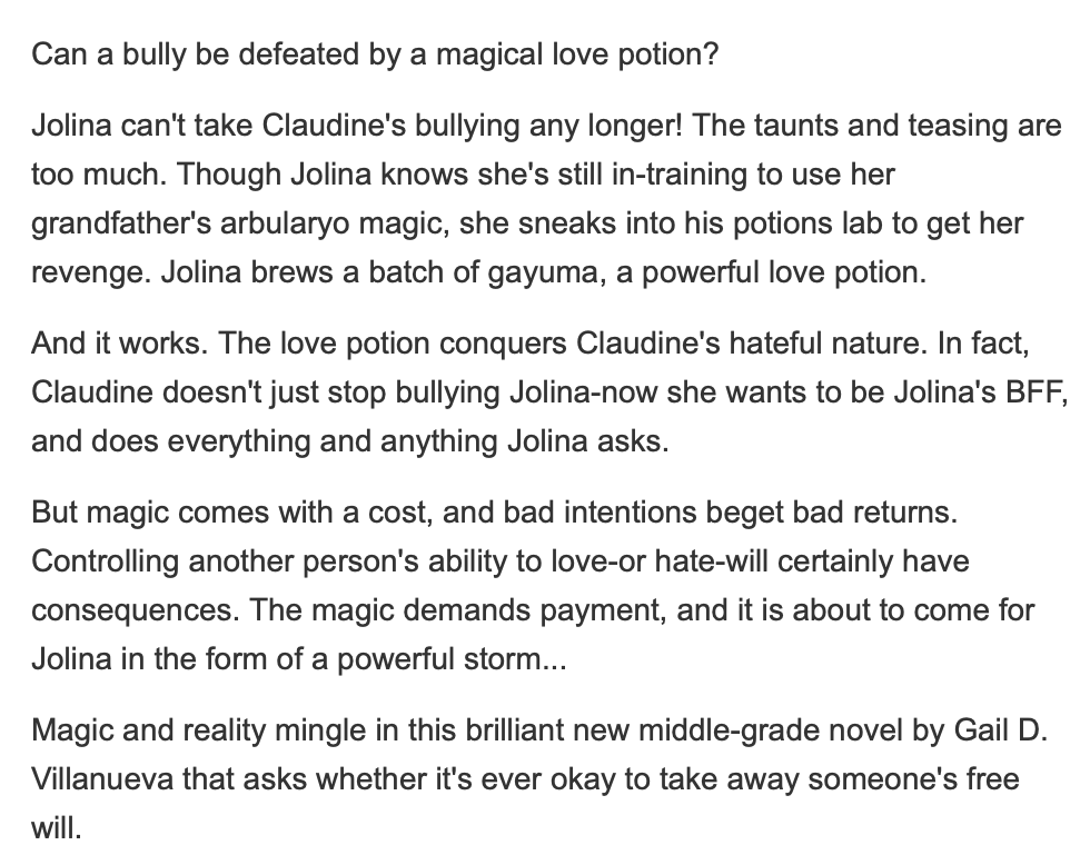 SUGAR AND SPITE by Gail D. Villanueva  @gaildvillanueva(MG Fantasy, out April 20) https://amzn.to/3aX6ASi&nbsp; @Scholastic