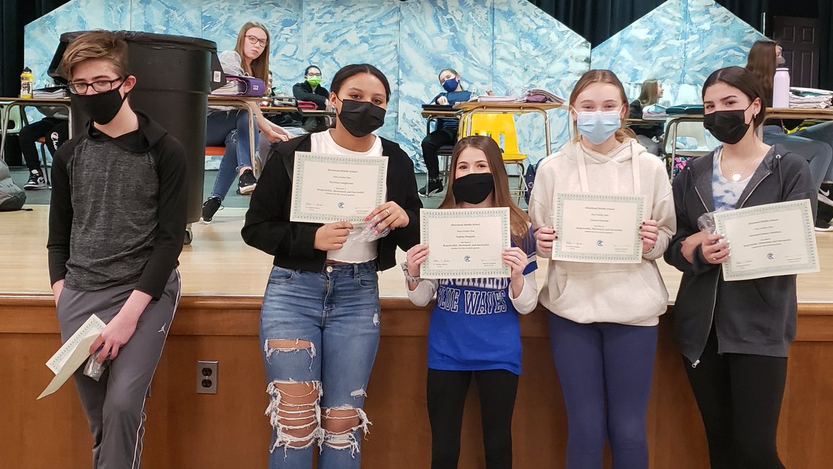 RMS Cohort 2 Quarter 2 Student Recognition Awards!  Congratulations,we are so proud of all of you!
