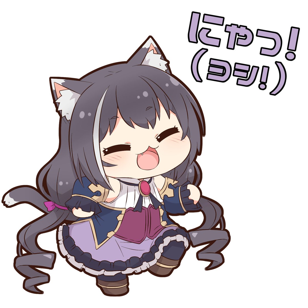 karyl (princess connect!) 1girl cat girl animal ears cat ears solo tail cat tail  illustration images