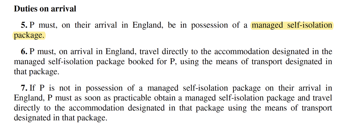 See also "managed self-isolation package" I know Orwell is over-cited but...