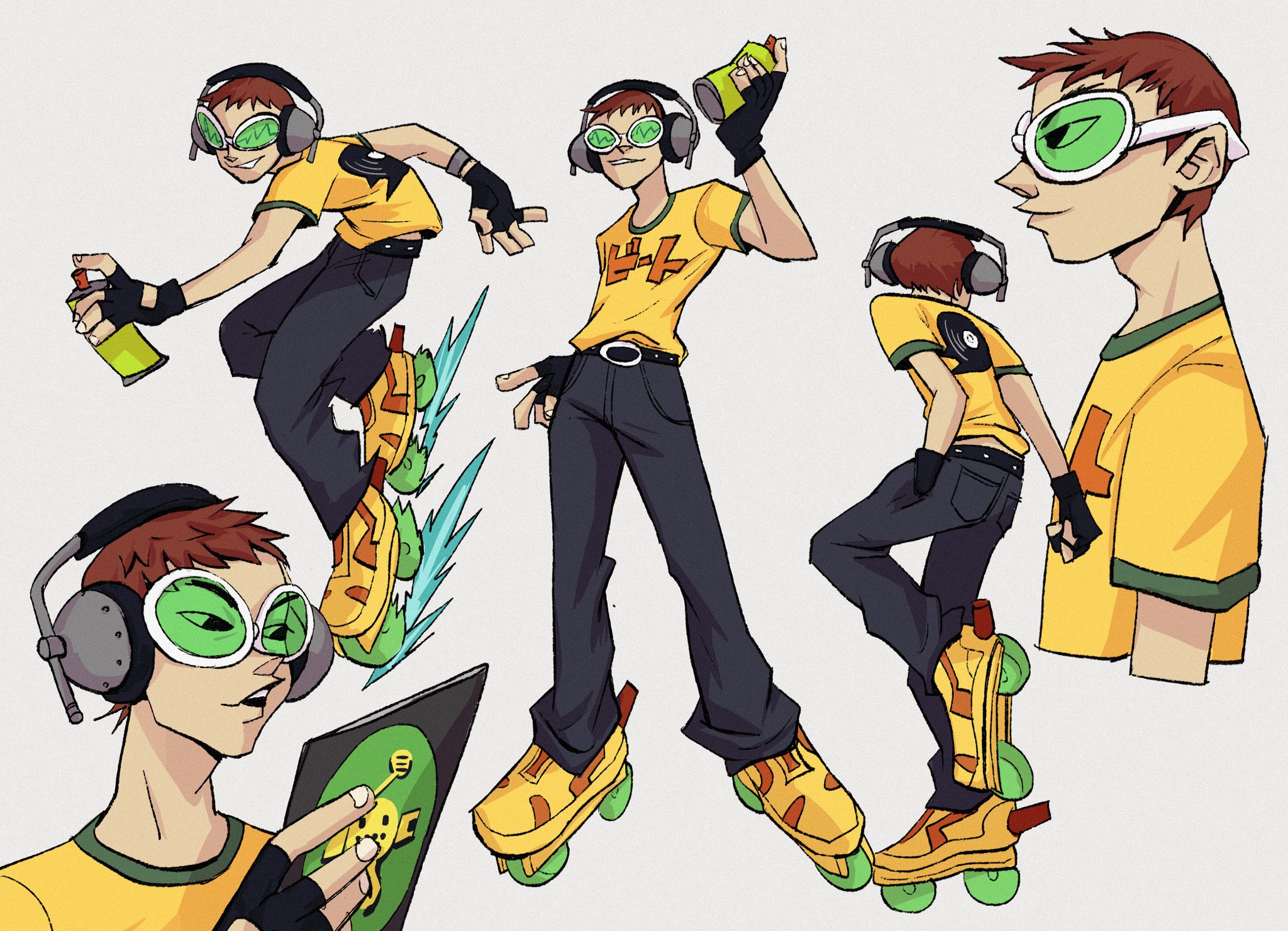 Jet Set Radio Future персонажи