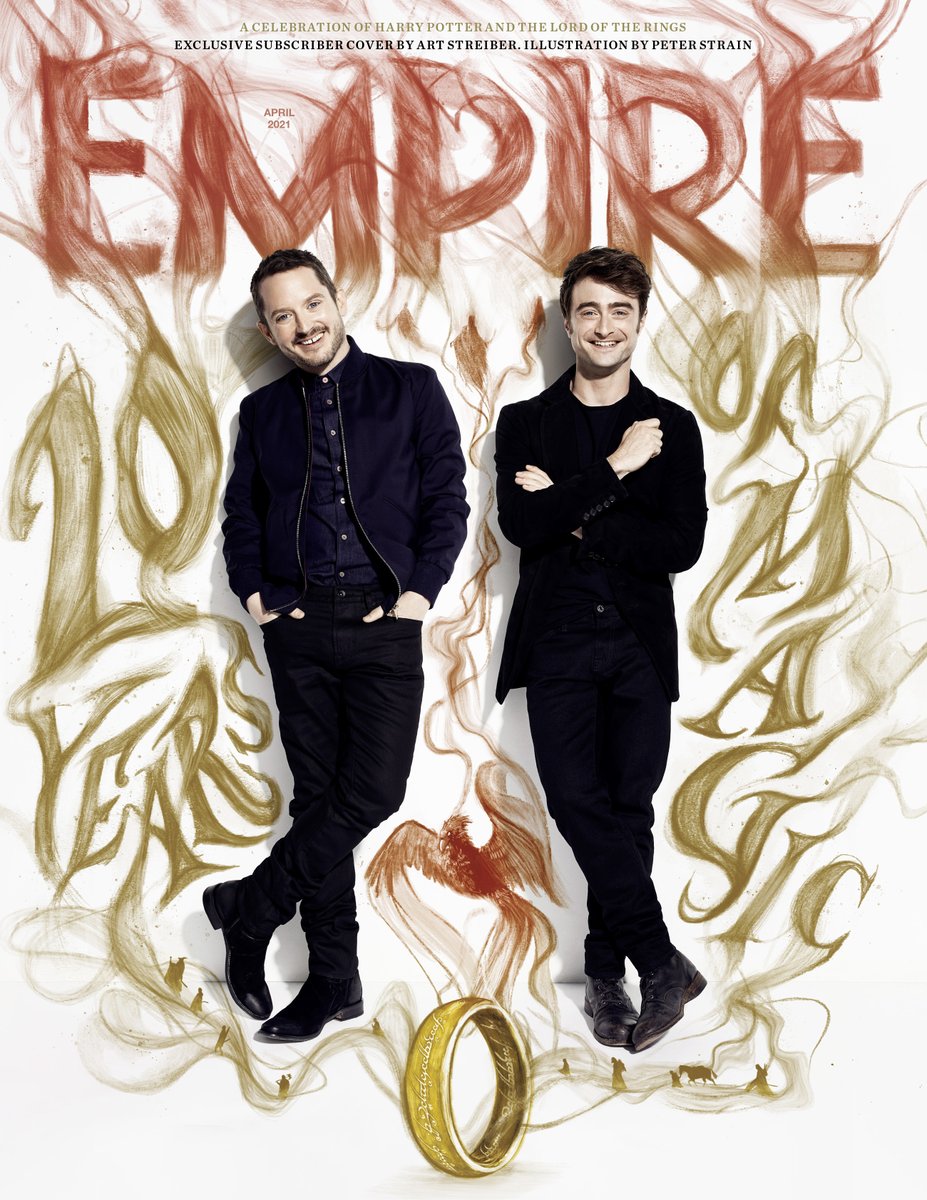 Salem on Twitter: &quot;Legal, a Empire reuniu Elijah Wood e Daniel Radcliffe  para um papo. Piada q vira entrevista entre os dois. Lembro que Wood me  falou que ficava &quot;puto&quot; quando o