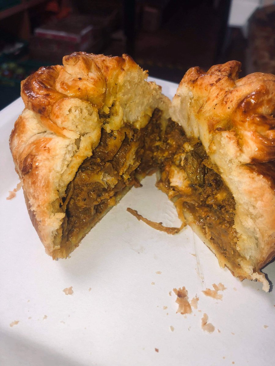 Kennedy&amp;rhind 
Chicken balti pie
Pork and leek sausage roll 
Steak bake in store mmmmm