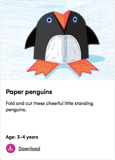 LondonerPetit's tweet photo. Fichas en inglés: Paper penguins and a baby sloth 🐧🐾 - https://t.co/fYyuhzaVp6 ¡Ya puedes descargarlas en nuestro boletín recién salido del horno! ;) ¿Quieres recibirlas en tu email? ¡Subscribe! https://t.co/Ba7yoFpvij