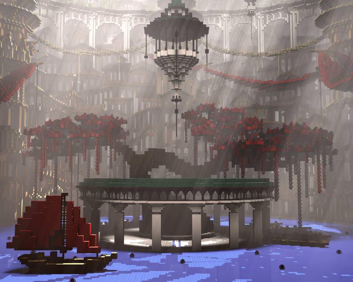 Después de casi dos años de trabajo, me alegra presentaros mi nuevo proyecto en Minecraft:

Fluvia

Podéis ver más imágenes en mi instagram
instagram.com/p/CLM0VLXD7SC/…
#minecraft #minecraft建築コミュ