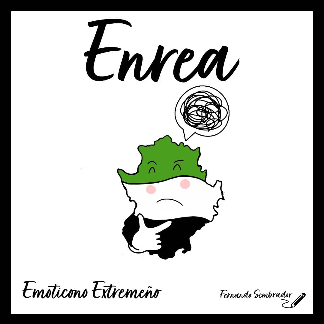 FerSembrador's tweet photo. El wassap debería tener emoticonos extremeños de nuestras palabras y expresiones💚🤍🖤
Emoticonos extremeños
#EmoticonosExtremeños
#Extremadura
#Acho
#Changao
#Tupio
#Arrepio
#Enrea
#Atrochar
#Agila
#Burranco
#Arrecio
#Añugarse
#Pitera y más...🙌🏻
✏️Fernando Sembrador 🌱♥️✨ https://t.co/6DvI02wZfH