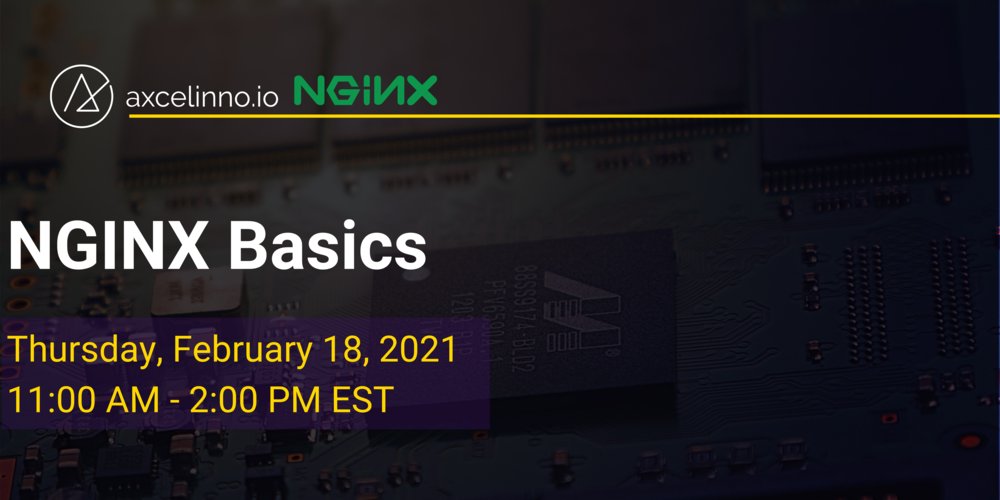 nginx's tweet photo. Axcelinno and @F5 invite you to a hands-on workshop where attendees will experience a "day in the life" of administering an #NGINXPlus environment. Learn more: https://t.co/t0YluKbGcq https://t.co/MiSIQzquHf