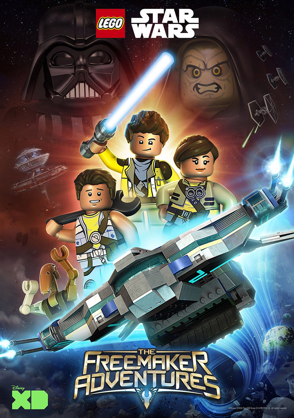 componente latitud cuidadosamente Iván Skywalker on Twitter: "Lego Star Wars: The Freemaker Adventures -  Póster de la 1ª Temporada. https://t.co/2IVbSCSWs7" / Twitter