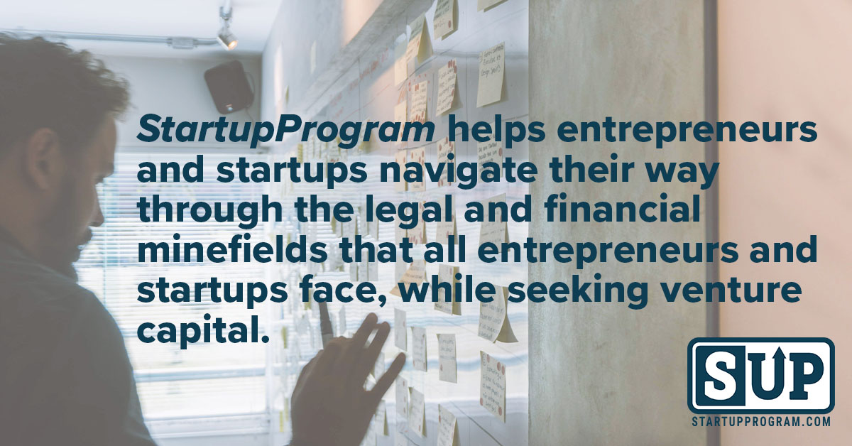 StartupProgram_'s tweet photo. Could your company use our services? https://t.co/ZA7MAKBEYm
#StartupProgram helps entrepreneurs and #startups navigate their way through the legal and financial minefields that all #entrepreneurs and startups face, while seeking #venturecapital.
#danoffner #blueheronventures https://t.co/RRmvQbbmzL