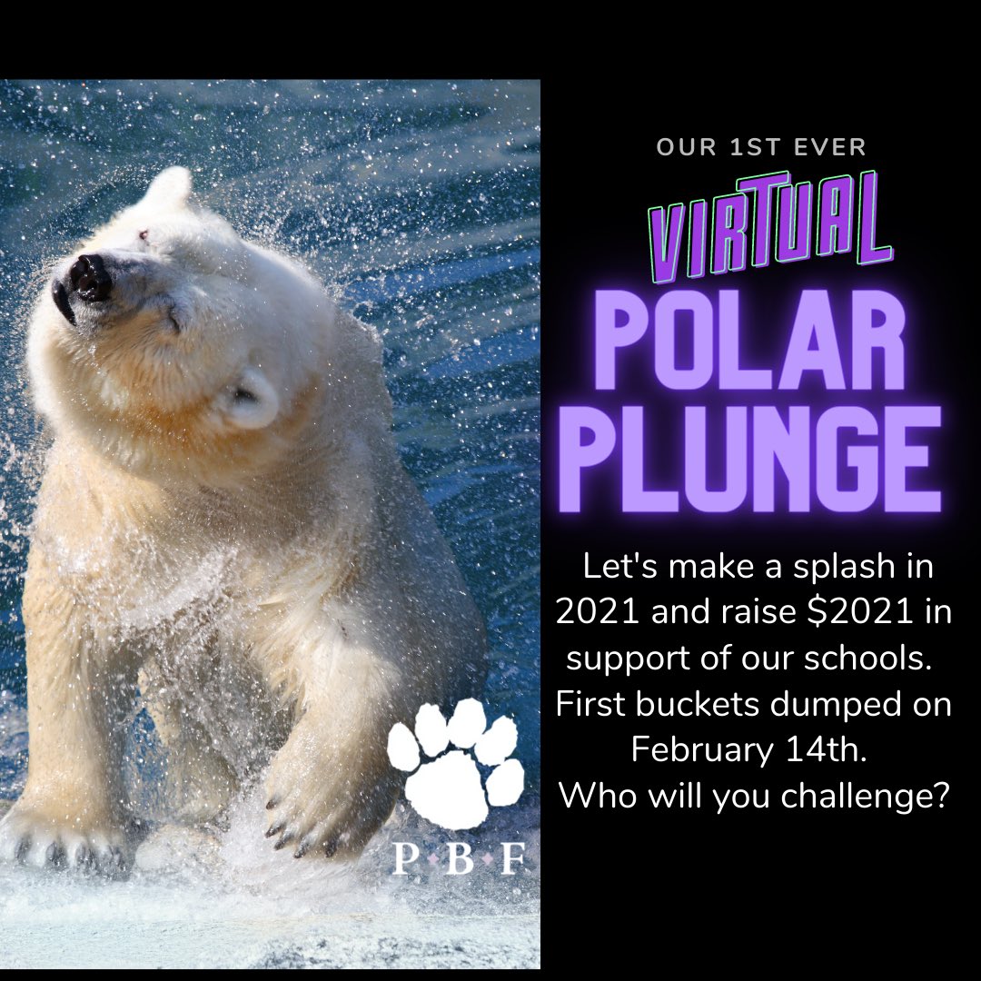 OurPBF's tweet image. Northern Polar Bears are getting icy!! A virtual Polar Plunge starts on Valentine’s Day ♥️. Who will donate, who will gasp in frigid exclamation and who will do both?! Stay tuned. #reconnectNYCSD #polarfun #goforthecoldPBF #boldandcoldPBF