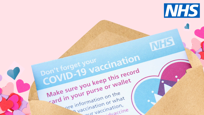 Rose are red,
Violets are blue,
Tell us why you’ve had your COVID vaccine,
And why everyone else should too!

📷 Upload a picture of you and your COVID vaccine card
💬 Explain why you got the vaccine

️Use the hashtag #VDayCard

❤️ Share the love