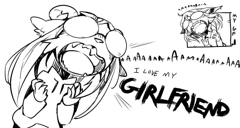 Appendagechild's tweet photo. Today is my and @dragon_yarn's 11th aAaaaAAAaaaAAaaAaaAAAAAanniversary 
aaaAAAAaaaaAaaaaAAAAAAaaAAAAaaaaaaaa https://t.co/eAEkZtgHel