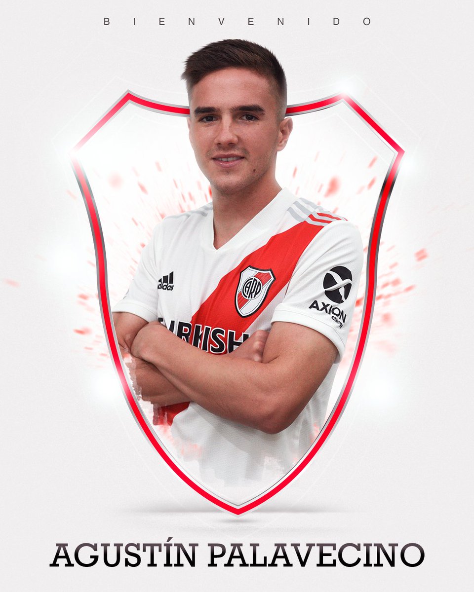 Agustín Palavecino, nuevo jugador de River Plate.

¡Bienvenido al Más Grande! ⚪❤️⚪