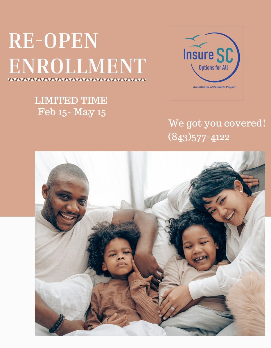 GetCoveredSC's tweet image. If you are uninsured or want to change plans, now is the time. Give us a call! #GetCovered 

Si no tiene seguro o desea cambiar de plan, ahora es el momento. ¡Llamanos! #GetCovered