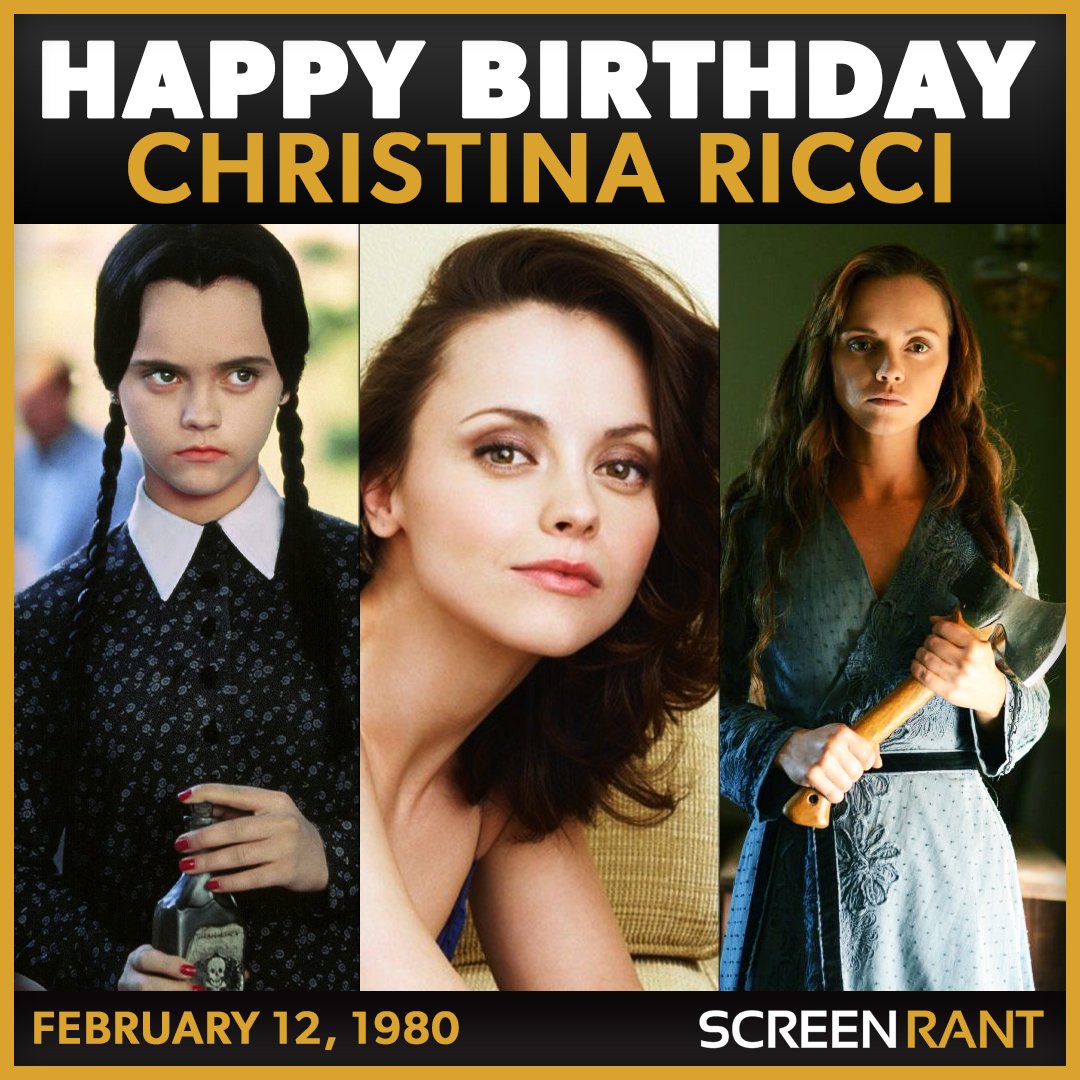 Happy Birthday to the great Christina Ricci! Share with us some of your favorite Christina Ricci roles and moments! 