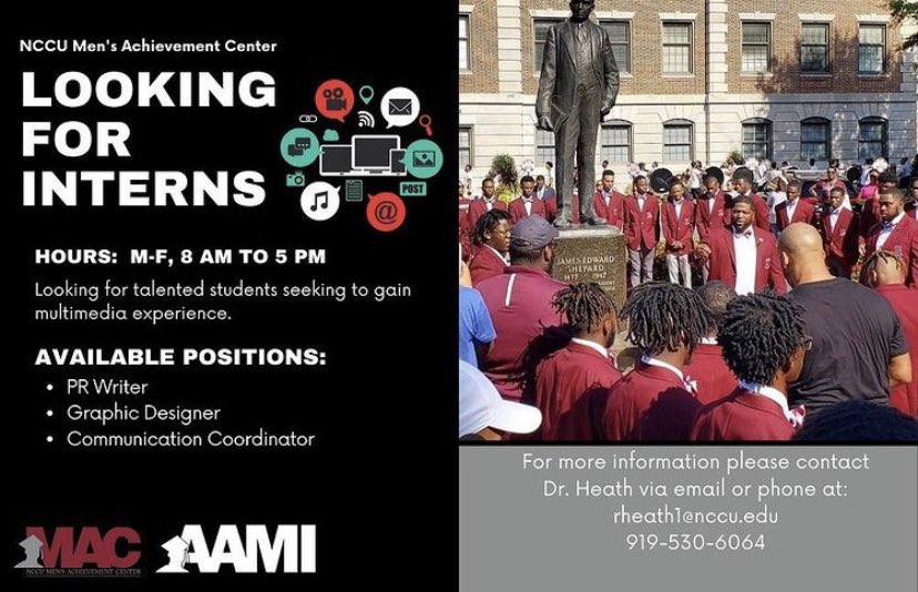 NCCU Men's Achievement Center (MAC) tweet media