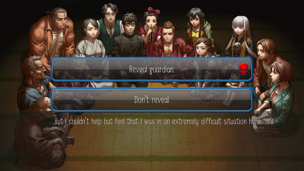 Raging Loop ($19.49) - a horror VN set in rural Japan, taking heavy inspiration from Werewolf/Mafia style games. haruaki fusashi has gotten lost in a mist covered settlement, just as people are starting to die - and the killer could be any of them.  https://store.steampowered.com/app/64810...