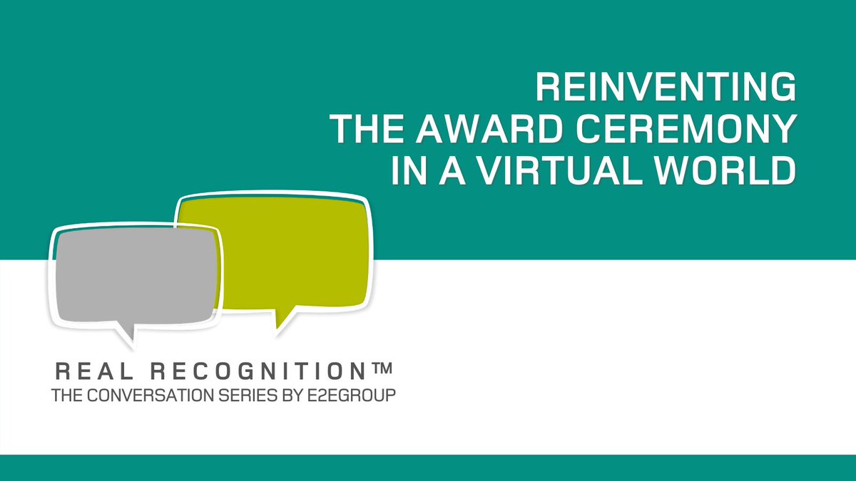 Don't forget! Join us February 17, 2021 at 1 PM EST, when author and recognition expert, Roy Saunderson, MA, CRP (he happens to be our Chief Learning Officer, too!) shares ideas to reinvent the award ceremony online.

Register today: ow.ly/eOo550DzgHl