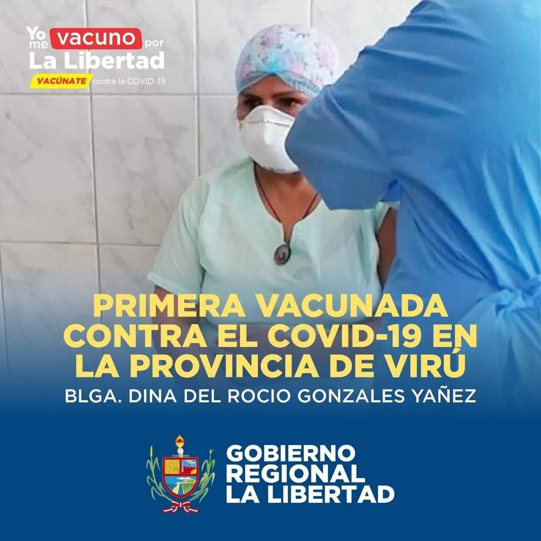 LlempenManuel's tweet photo. 📣 INICIÓ VACUNACIÓN EN TODA LA REGIÓN LA LIBERTAD 💉👩🏽‍⚕️🇵🇪

Ha llegado la esperanza a nuestro personal de salud de las distintas provincias. 🤝🏽Nuestro objetivo es proteger a nuestros héroes de la salud.👩🏽‍⚕️

#YoPongoElHombro 🇵🇪 https://t.co/dQn0Yu9vzI