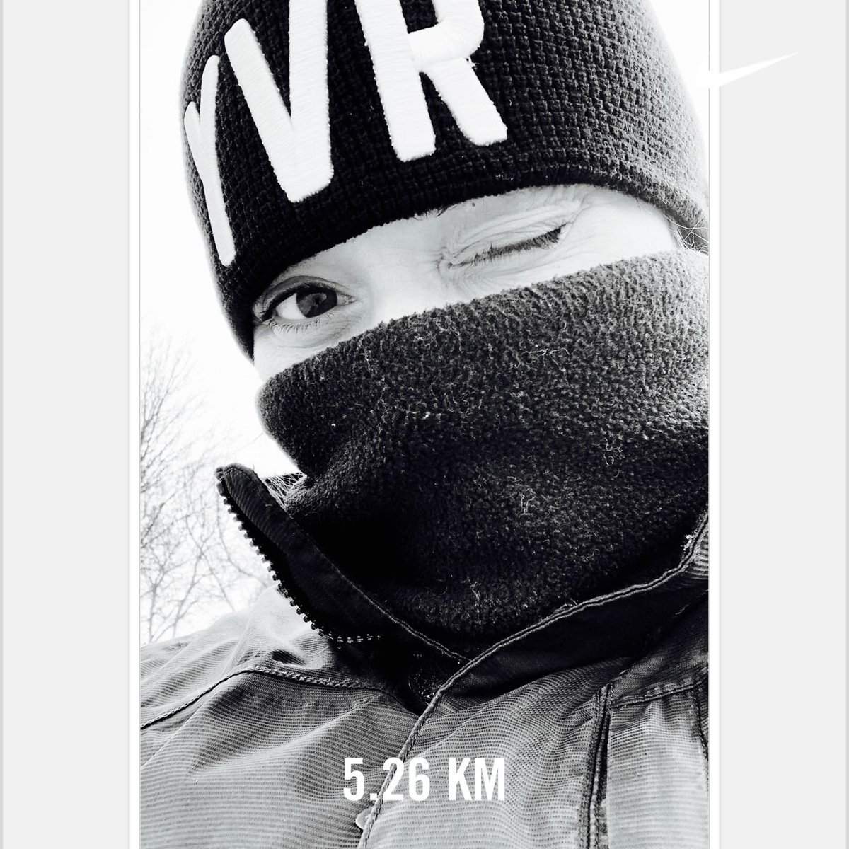 MisoSmart's tweet photo. Goooodbrrrr enough 🥶🥶 #articvortex #waybetterchallenge #nrc #nikeplus https://t.co/NKbKEvpgEH