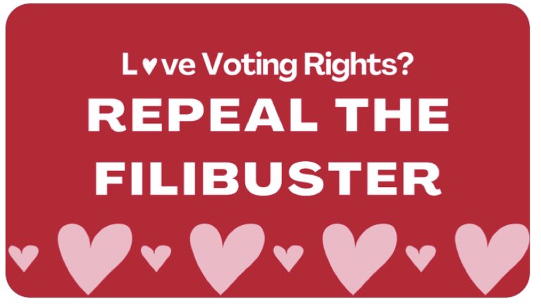 WofA_NY's tweet photo. Roses are red,
The Senate is not, 
If you don’t #Chuck the filibuster,
You won’t do a lot.

#FilibusterFriday  
@SenSchumer @SenGillibrand https://t.co/c2PK82KUGF