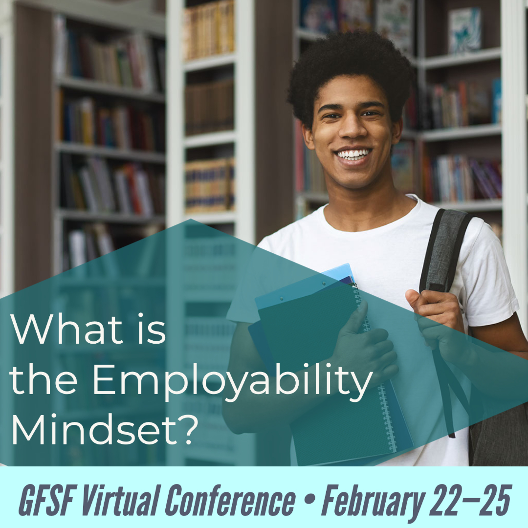 GFSFNonProfit's tweet photo. At the 2021 Virtual #GetFocusedStayFocused Conf., Dr. Karen Miles will talk about how an employability mindset helps students move forward in goals. Register: https://t.co/jrv5ECgAEf

BONUS: Retweet &amp; tag 3 friends in the comments to win complimentary registration!  #edchat https://t.co/OsHtq238DP