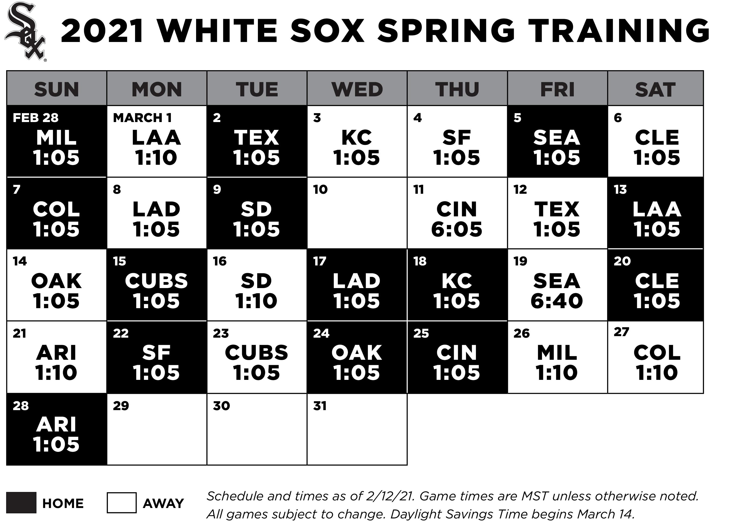 Chicago White Sox Spring Training Gift Guide