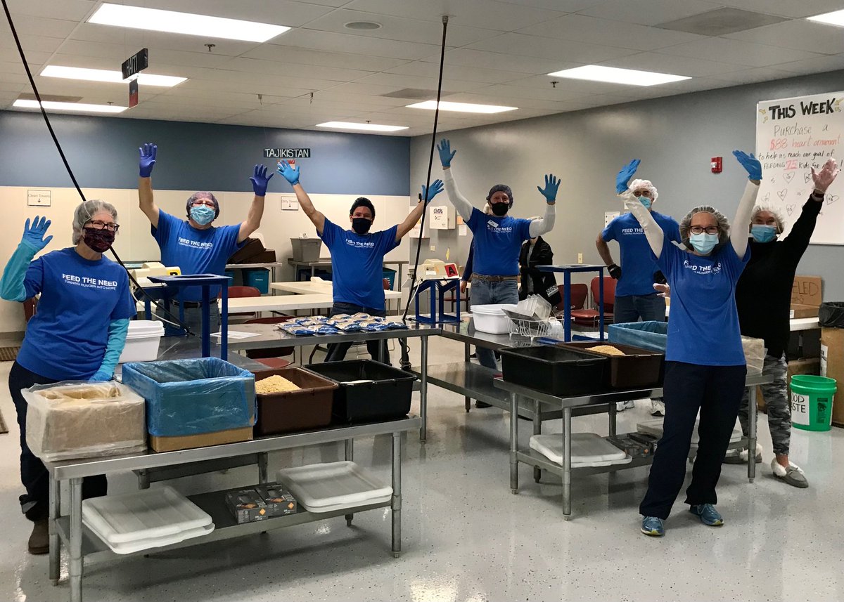 FeedTheNeedIL's tweet photo. The first two packing shifts for Endeavor 2021 are complete! We'll be packing meals throughout the day today and tomorrow. You can donate to fund meals or sign up to volunteer with us at the link below.

https://t.co/BnNKBKibug https://t.co/rx3OVltaYw
