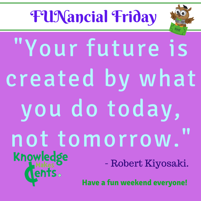 KMCents's tweet photo. An important life lesson to teach kids! #PayYourFutureSelfFirst
#FUNancialFriday #KMCents #FinancialSuccessAcademyForKids #TeachKidsAboutMoney #MoneySmartKids #FinancialLiteracyForKids #FutureMillionaires https://t.co/xytBl7OmQw