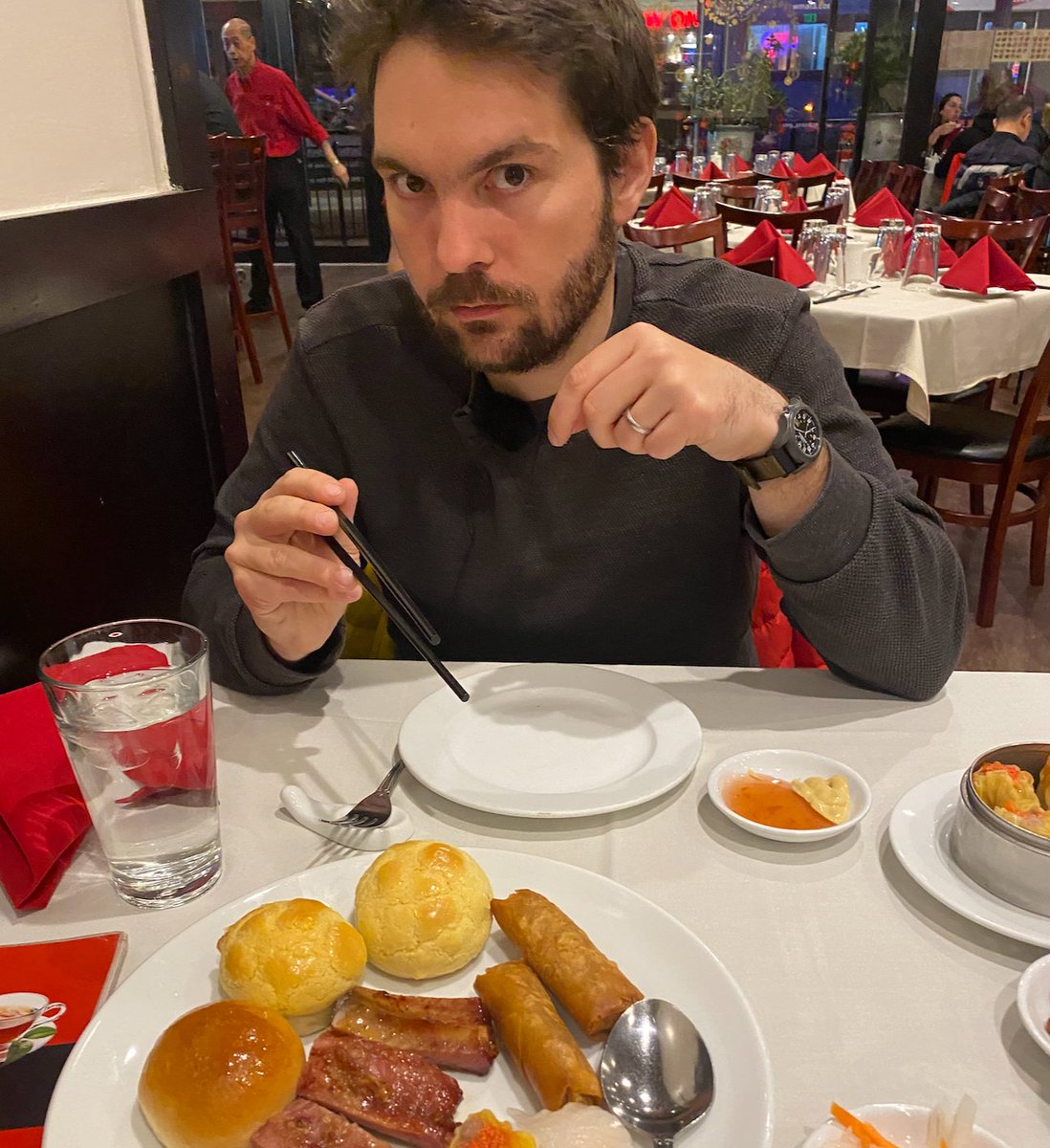 pickleshlfradio's tweet photo. Finally, had a blast w/ @jpquestion, my original partner in pickles, eating our way through episode production. We miss him! He moved to Oregon this summer, so now if this pandemic would just go away so we can travel, cook, eat, and make stories together again...that'd be rad. https://t.co/0cjxa1sUjC