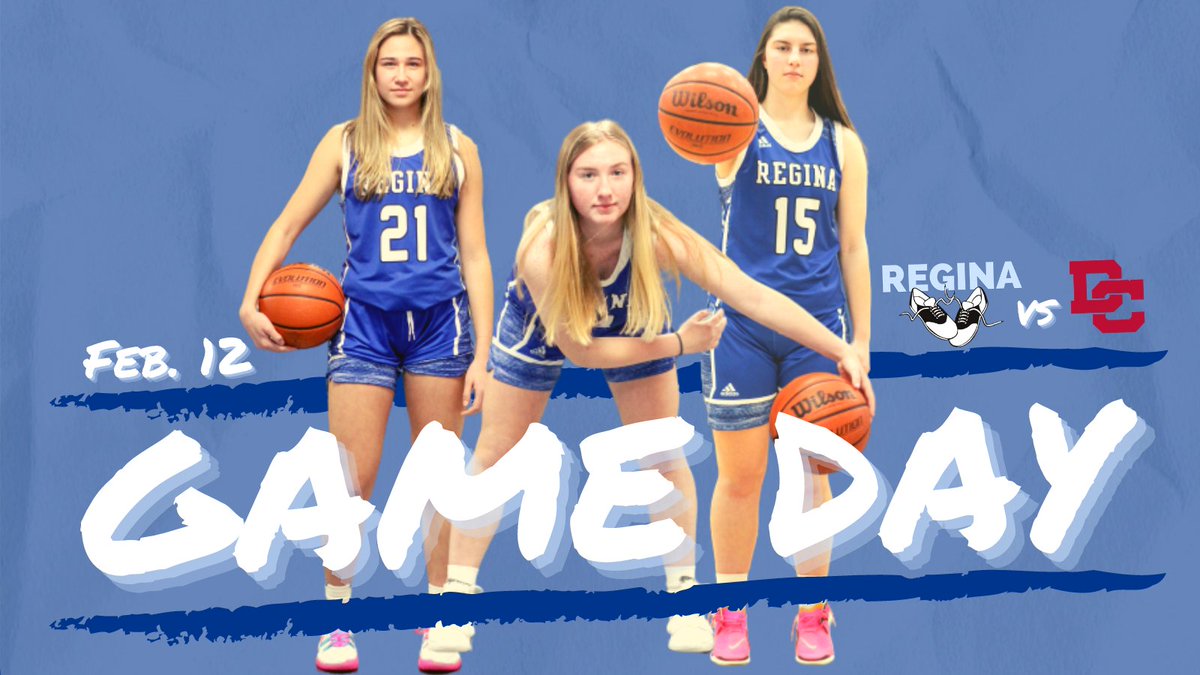 The best day is a Game Day! All three teams are home tonight against Divine Child. #Saddleup <a href="/BBallCoachReese/">CoachReese</a> <a href="/ReginaBasketbal/">Regina Basketball</a>