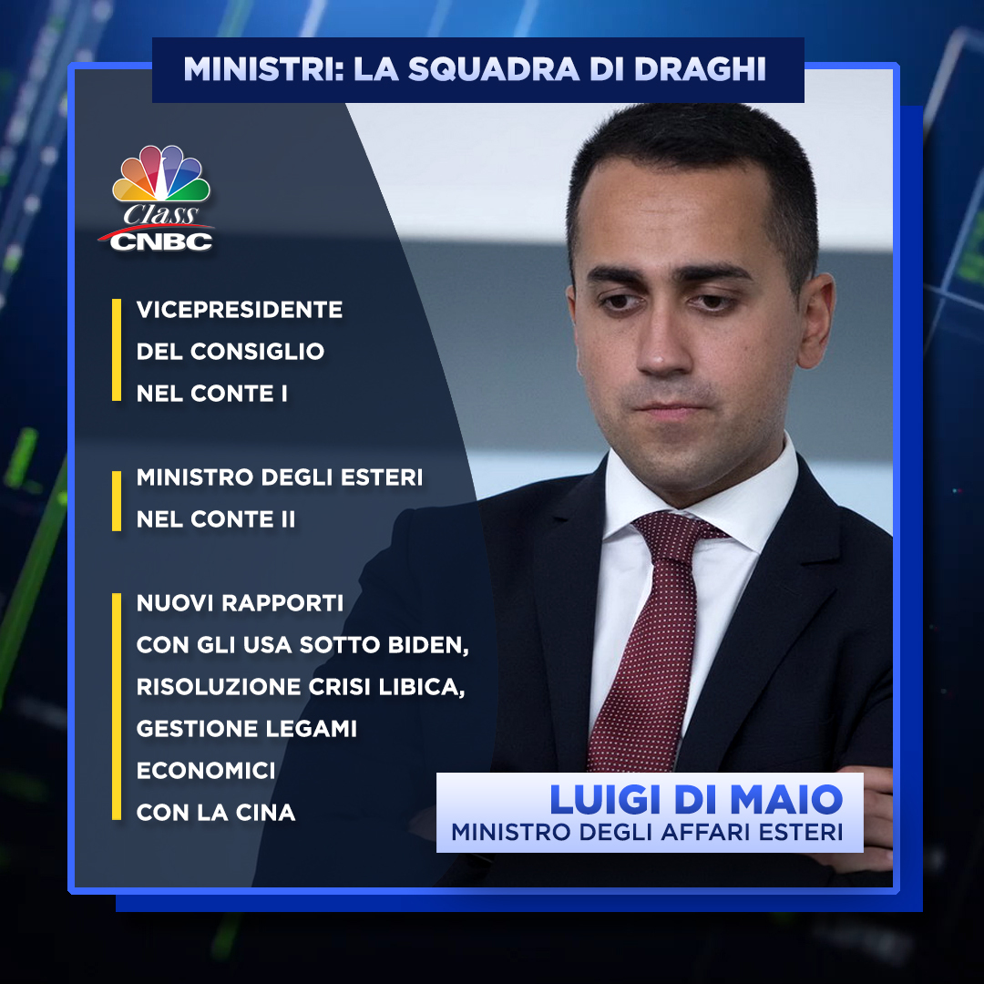 classcnbc's tweet photo. #DRAGHI ha scelto. Ecco chi sono i principali ministri: 
parte 1 https://t.co/CPT3NVyy8j