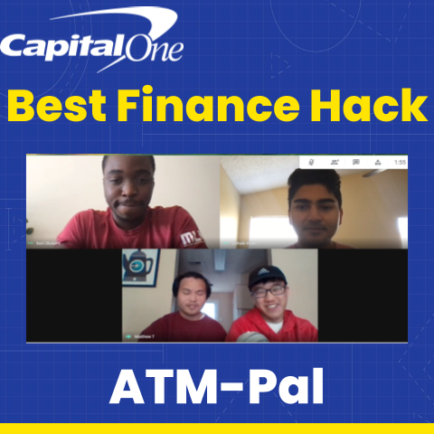 🏗️The winner for the <a href="/CapitalOne/">Capital One</a> Best Finance Hack is ATM-Pal.