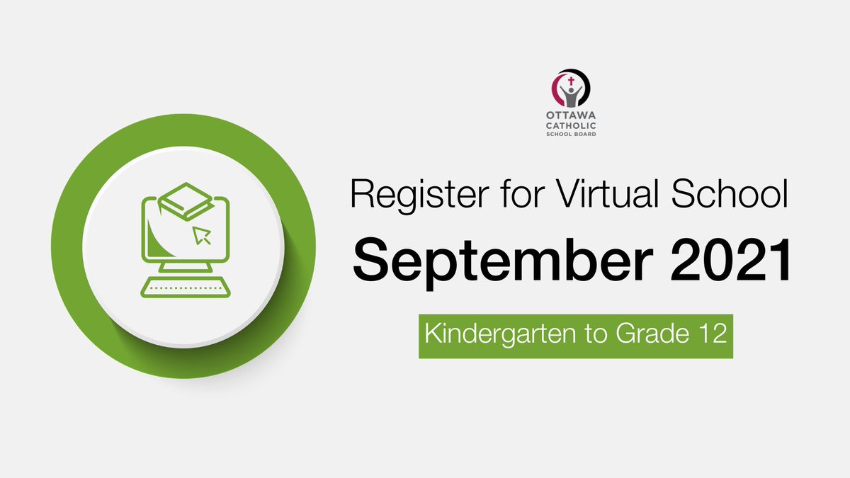 In order to properly plan for the next school year, we must start now. We have an important update for all #ocsb families that are interested in #ocsbVirtual in the 2021-2022 school year. 

➡️ Update on the virtual program
➡️ Register by February 25
🔗ocsb.ca/2021/02/12/reg…