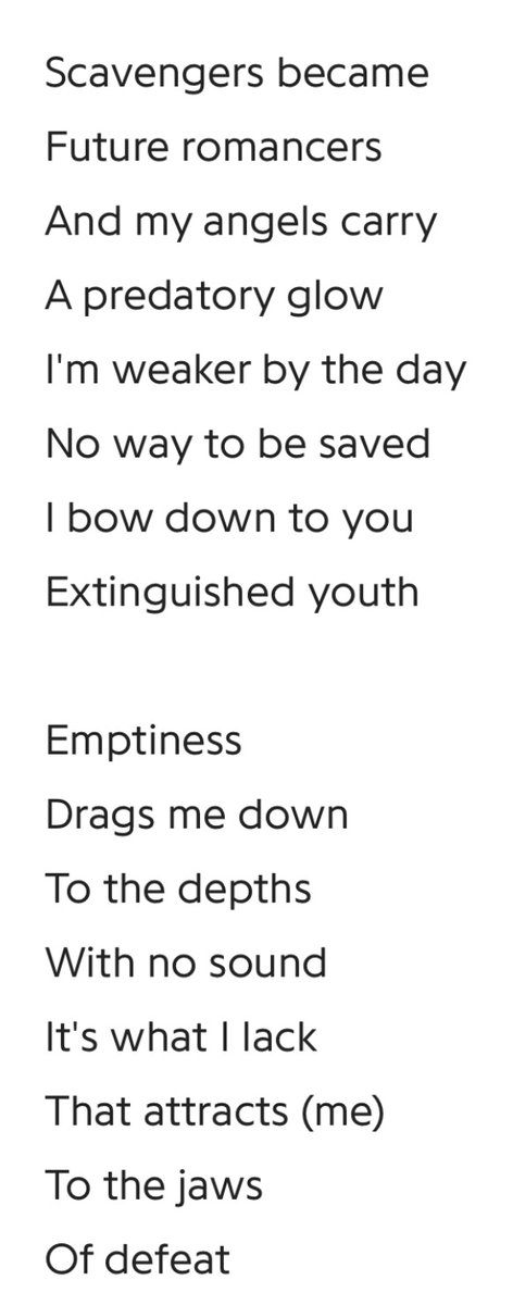 R Sam It S Funny How Metal Lyrics Are Indicipherable On A Passing Listen But Are Like The Ancient Glades Beyond The North Where Erlkings Rend The Fairest Flowers