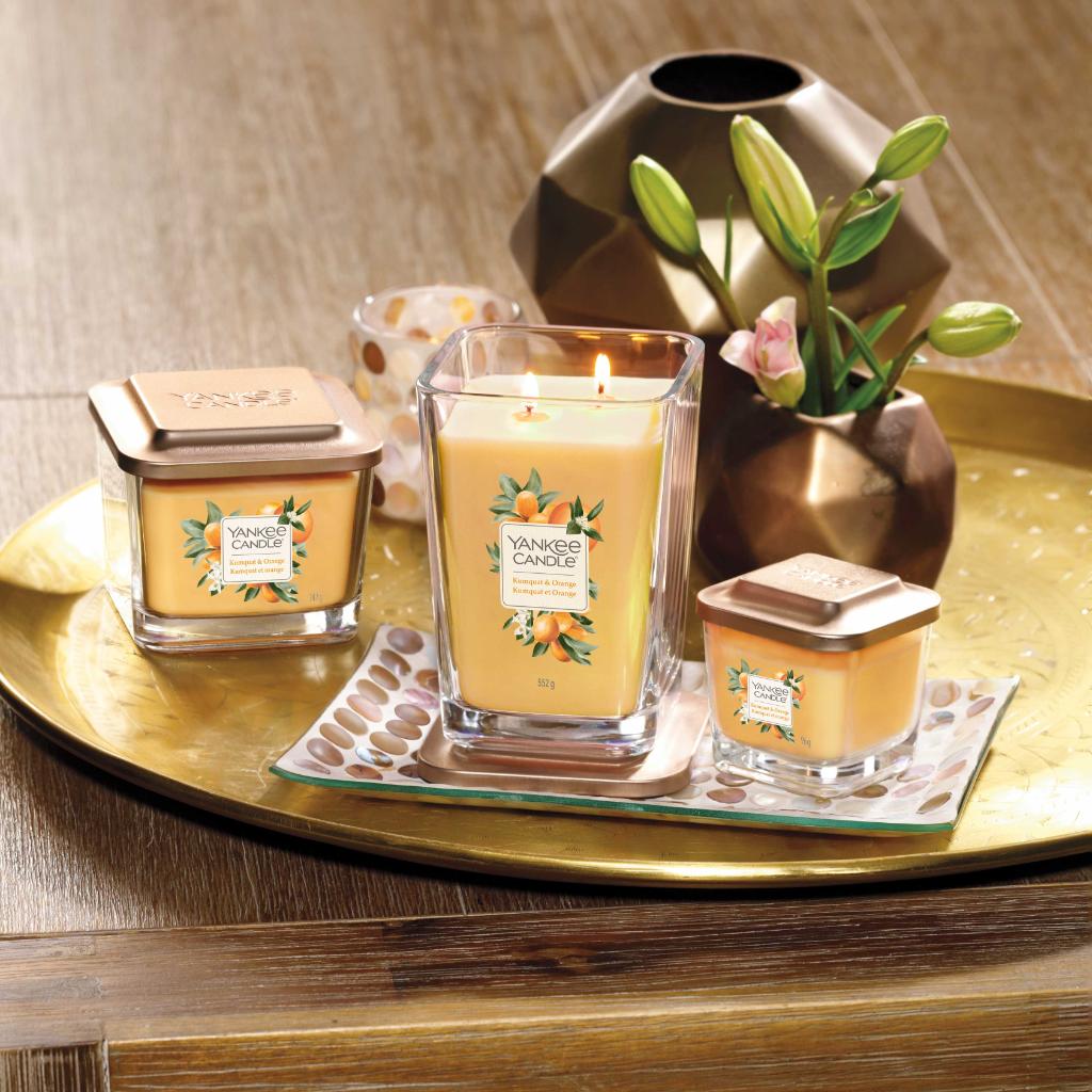 Our Kumquat &amp; Orange fragrance from our Elevation Collection with Platform Lid is the essence of sunlight, distilled into a bright and shiny blend of tart citrus fruits.

#YankeeCandle #TakeStyleToNewHeights

spr.ly/6010Hga7q