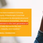 Image for the Tweet beginning: Our work with @echoinggreen and